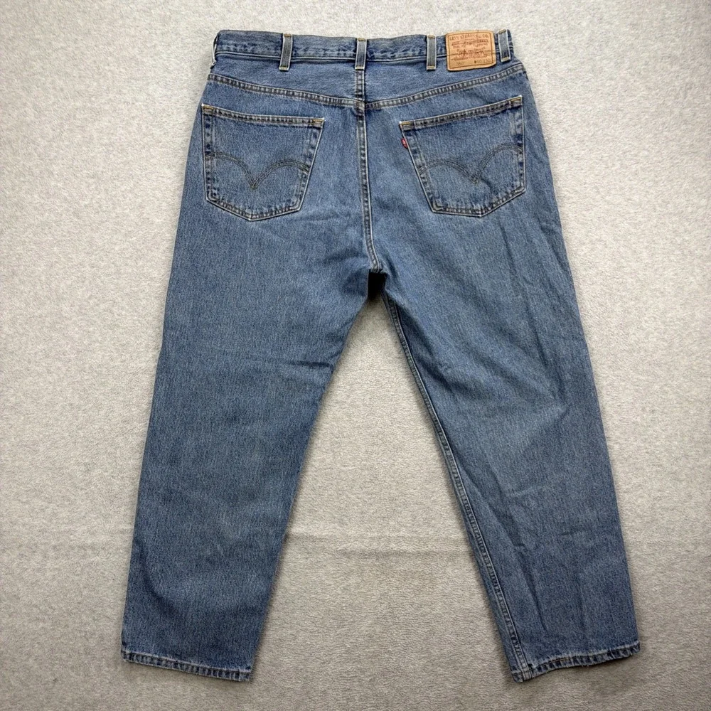 Levis 550 Jeans Mens 40x30 Blue Denim Pants Baggy Loose Taper Relaxed‎ Retro Y2K